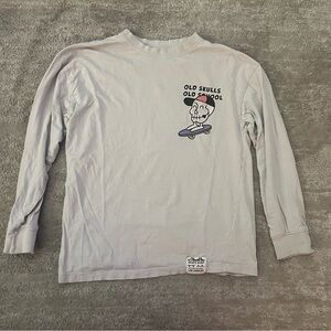 Zara Skull Skateboard Tee